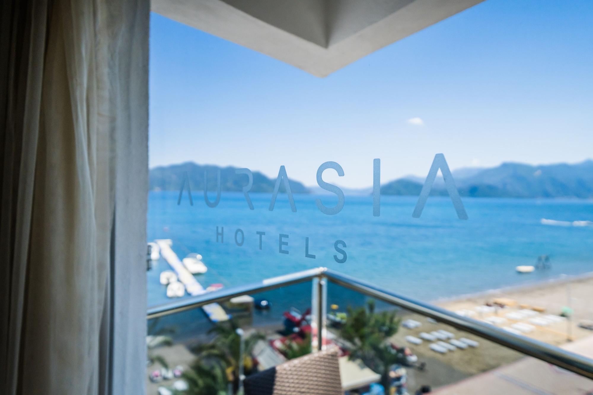 Aurasia Beach Hotel マルマリス エクステリア 写真